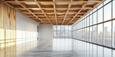 Fototapeta premium Spacious and Modern Office Interiors