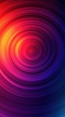 Obraz premium Abstract swirling colors in a vibrant gradient pattern.