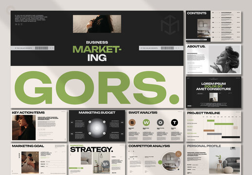 Marketing Plan Presentation Template