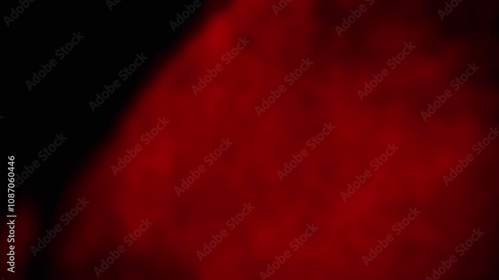 Poster sinister red smoke twists and turns on a black backdrop, creating a sense of foreboding. this versat