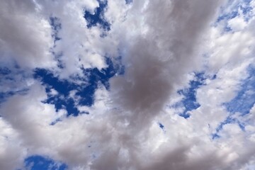 Blue Sky with Clouds, Cloudy Sky