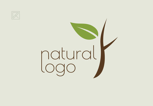 Natural Leaf Logo Design