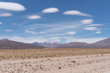Atacama, bolivia, chile, altiplano, landscape, clouds