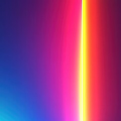 Abstract Gradient Background with a Bright Vertical Line