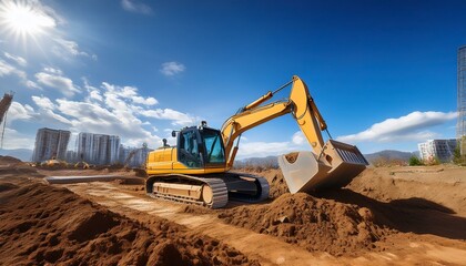 Construction vehicles often face challenging weather conditions.  