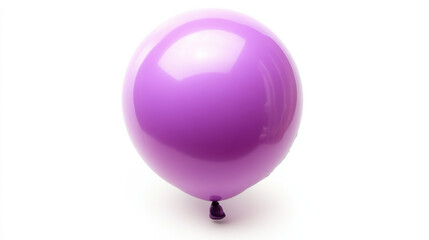 Joyful purple balloon, perfect for celebrations