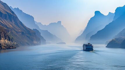 Yangtze River panorama