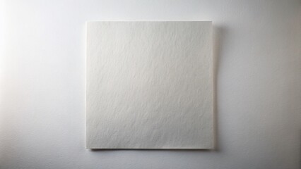 Isolated Sheet of Paper on White Background for Creative and Professional Uses, Perfect for Document, Note, and Design Applications in Portrait Photography Style