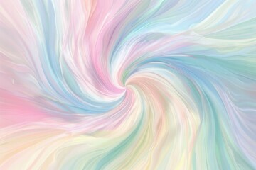 Obraz premium Pastel Swirls Twist and Flow Creating a Soft, Dreamy Background