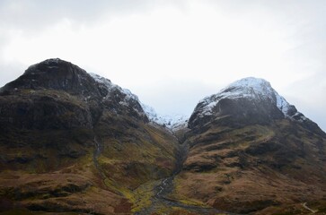 Three Sisters Of Glencoe, Scotland