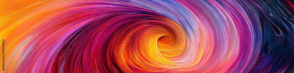 Poster abstract art in ascension: vibrant colors swirl and twist, creating a dynamic and mesmerizing textur