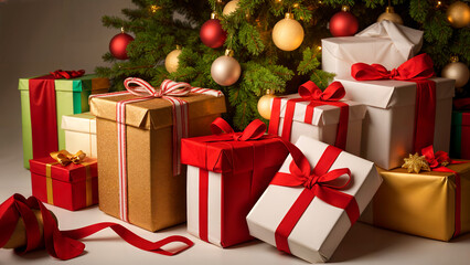 Background of Christmas Day Decorations