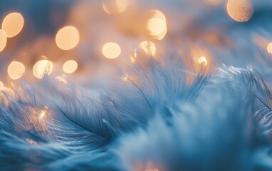 Fototapeta premium macro cozy christmas background 
