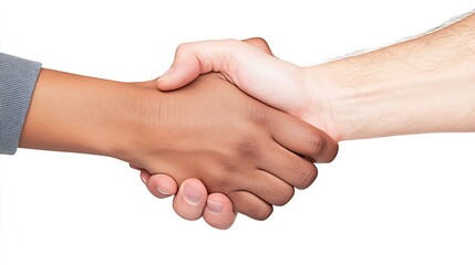 Healthcare Professionals Shaking Hands for Collaborative Patient Care