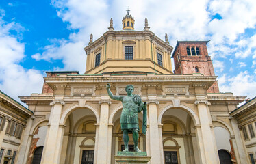 Basilica di San Lorenzo Maggiore in Milan, Italy