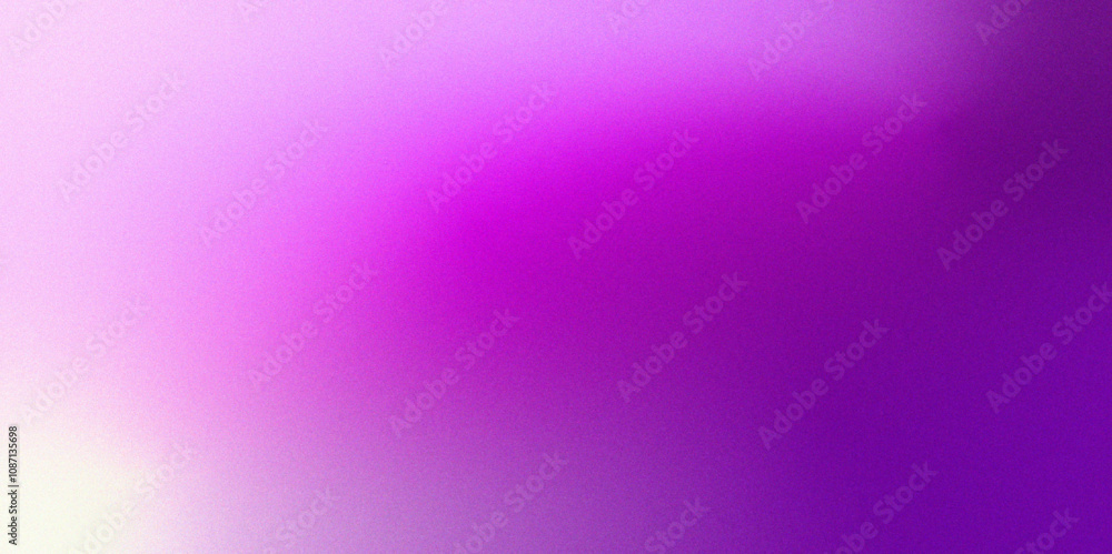 Poster noise texture colorful gradient background. digital grainy soft glowing purple gradient colors backg