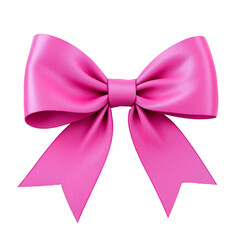 pink ribbon bow