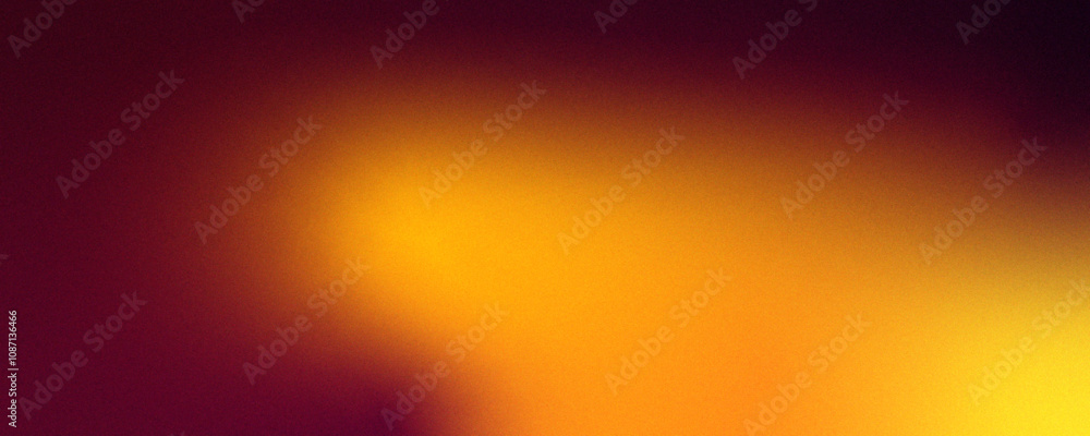 Poster gradient mesh effect bright black and orange light liquid color blend. blurred colorful mix fluid an