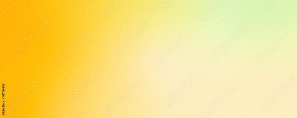 Poster soft noise yellow and greenish tone texture background white with smooth gradient subtle grainy text