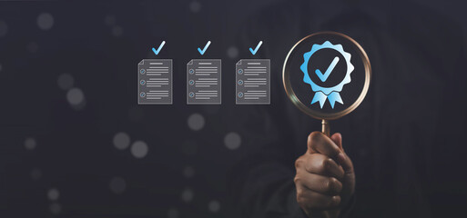 Quality Assurance Checklist. Evaluating Tasks and Services for Business Success. Featuring complete forms, feedback, and document reviews to ensure consumer satisfaction and operational excellence.