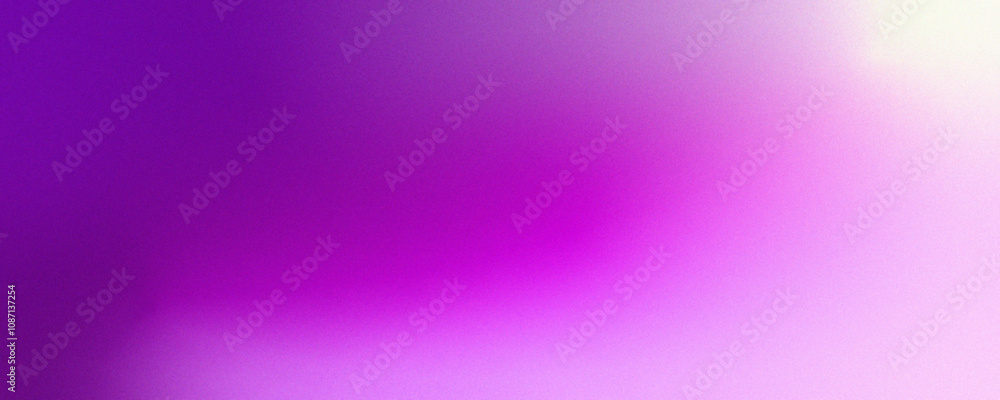 Poster noise texture colorful gradient background. digital grainy soft glowing purple gradient colors backg