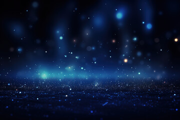 Obraz premium Fantastic Christmas night. Comet star in night starry sky of Bethlehem. Nativity scene