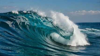 Obraz premium Sea water ocean wave