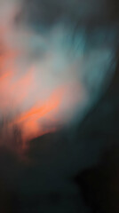 Fototapeta premium abstract blurred gradient Blue Black Orange Light Pink vertical background
