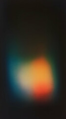 Fototapeta premium abstract blurred gradient Green Black Blue Orange vertical background