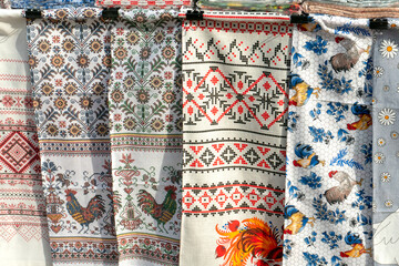 Embroidered Towels with Beautiful Designs