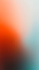 Fototapeta premium abstract blurred gradient Orange Light Blue Gray Brown vertical background