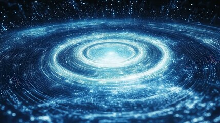 Cosmic event spiral galaxy formation outer space digital art sci-fi environment high-resolution viewpoint astronomy concept