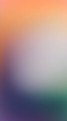 Obraz premium abstract blurred gradient Light Orange Purple White Green vertical background