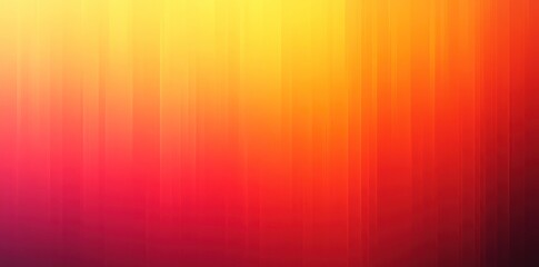 Abstract Gradient Background with Vertical Stripes in Red, Orange, and Yellow