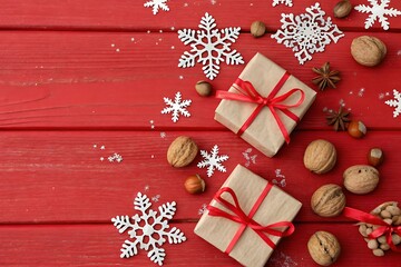 Fototapeta premium christmas cookies on table