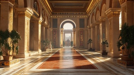 Obraz premium Ancient City Interior 