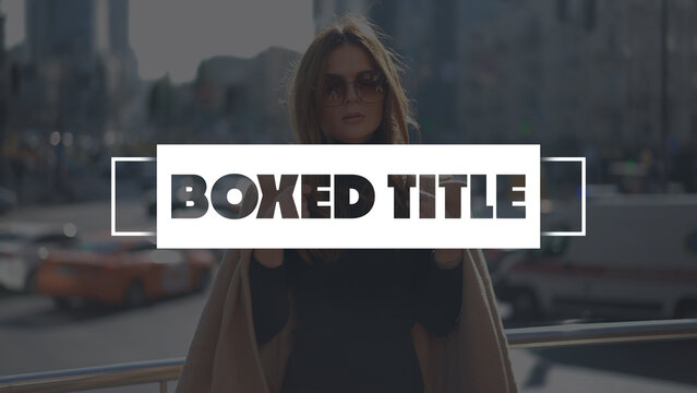 Boxed Title
