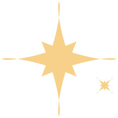 Star icons. Twinkling stars. Sparkles, shining burst. Sparkles symbols. Sparks and stars Vector illustration.