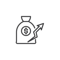 Investment Returns line icon