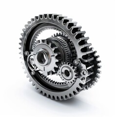 Gears Rotate Smoothly Together, Interlocking Precisely and Efficiently.