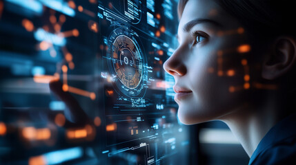 Facial recognition technology for secure biometric login