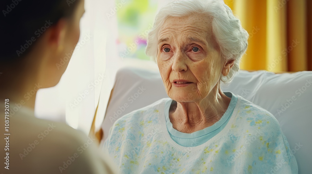 Fototapete Alzheimer disease. A brain condition that causes a progressive decline in memory, thinking, learning and organizing skills. It eventually affects a ability to carry out basic daily activities