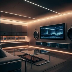 Fototapeta premium designing various aspects of a smart home