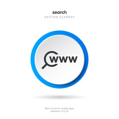 Search Bar with suggestions for UI UX design and web site. Search Address and navigation bar icon. Collection of search form templates for websites. Search engine web browser window template.