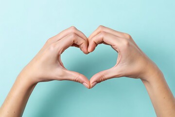 hands holding heart