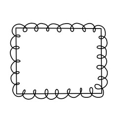 simple line frames with double stroke. Easily editable vector edges with editable line thickness.