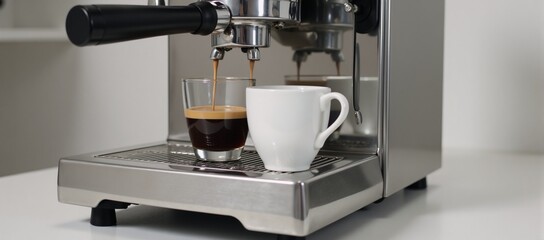 Portable espresso machine for home use