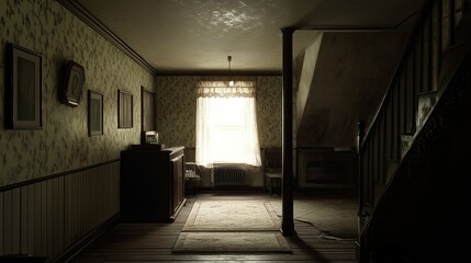 Eerie Mansion Interior 