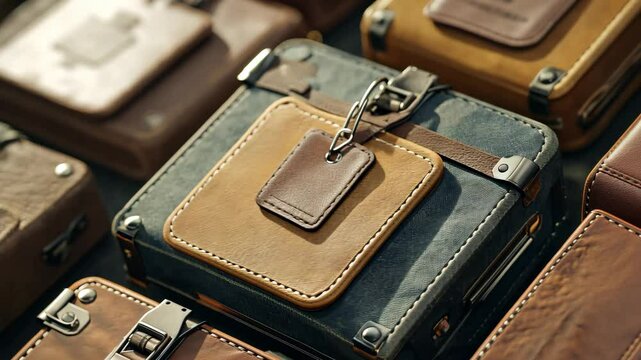 Luggage Tag Elements 4K Video
