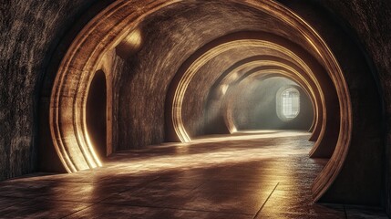 Fototapeta premium Galactic Bunker Interior 